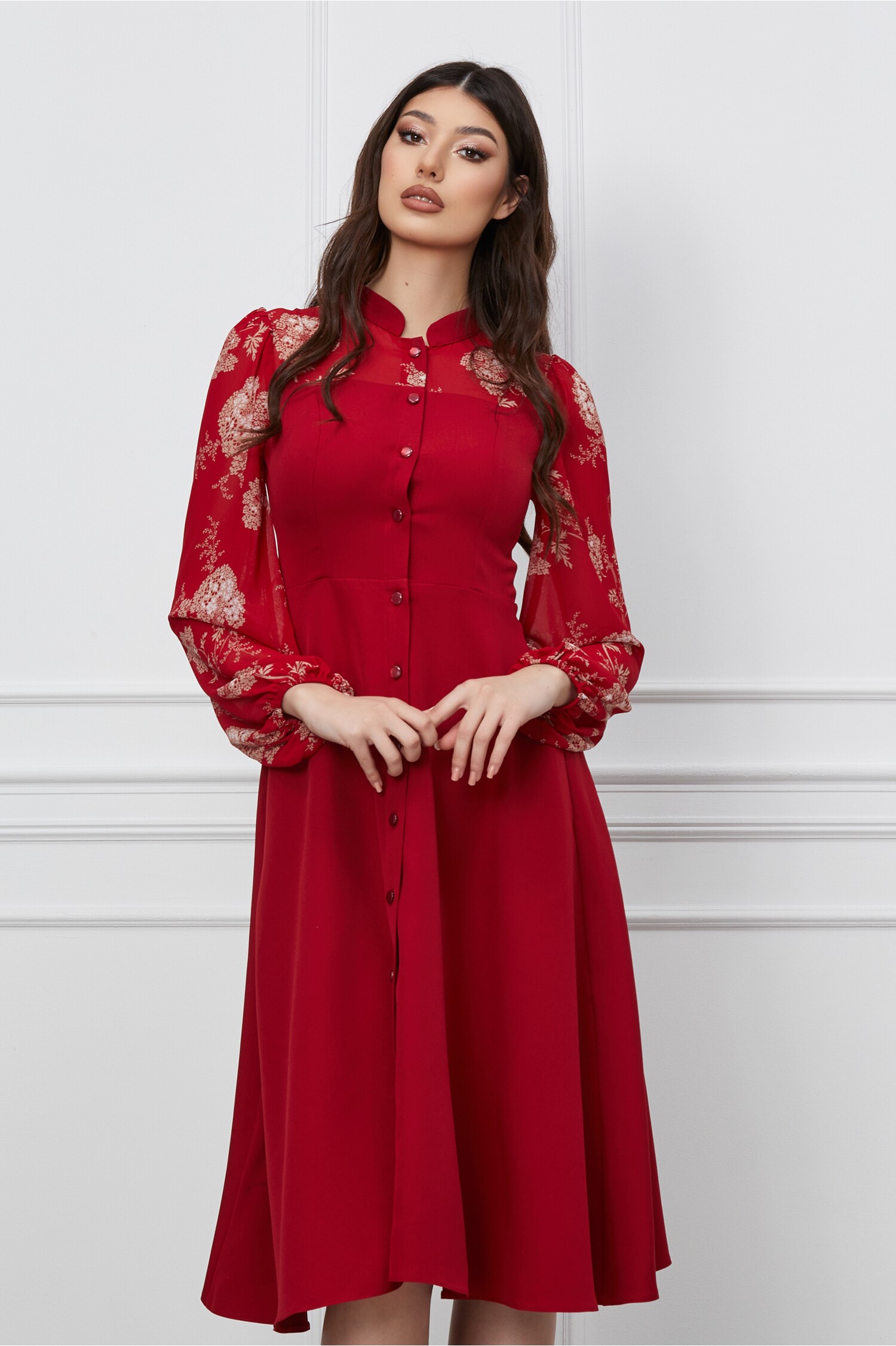 rochie-dy-fashion-rosie-cu-maneci-imprimate-si-nasturi-1264204-1023850-4