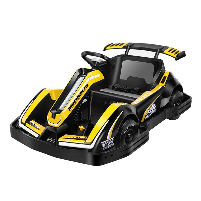masinuta-kart-electric-pentru-copii-3-11-ani-racing-90w-12v-7ah-telecomanda-culoare-galbena-414349