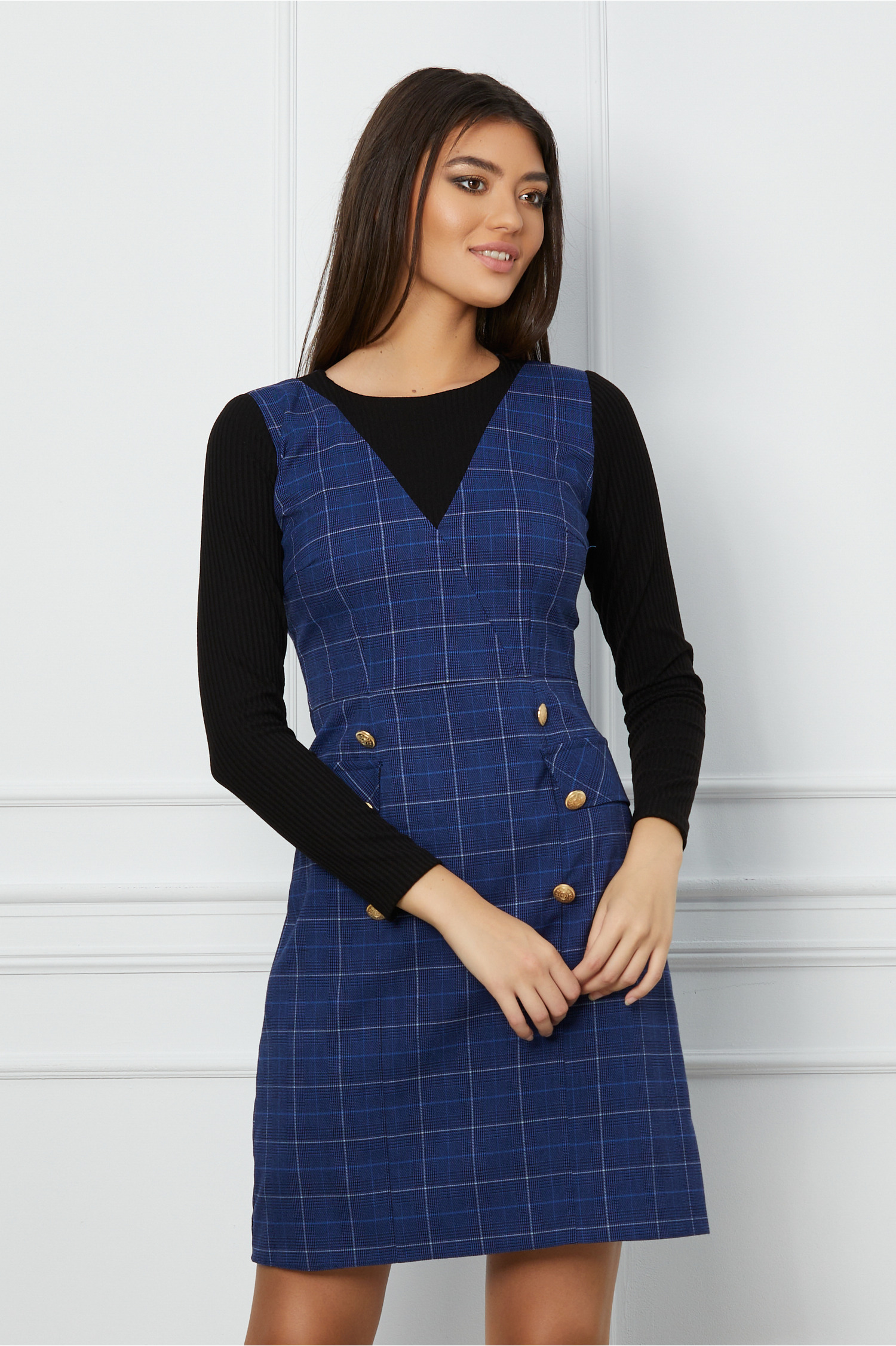 rochie-moze-bleumarin-cu-carouri-tip-sarafan-1218021-983625-4