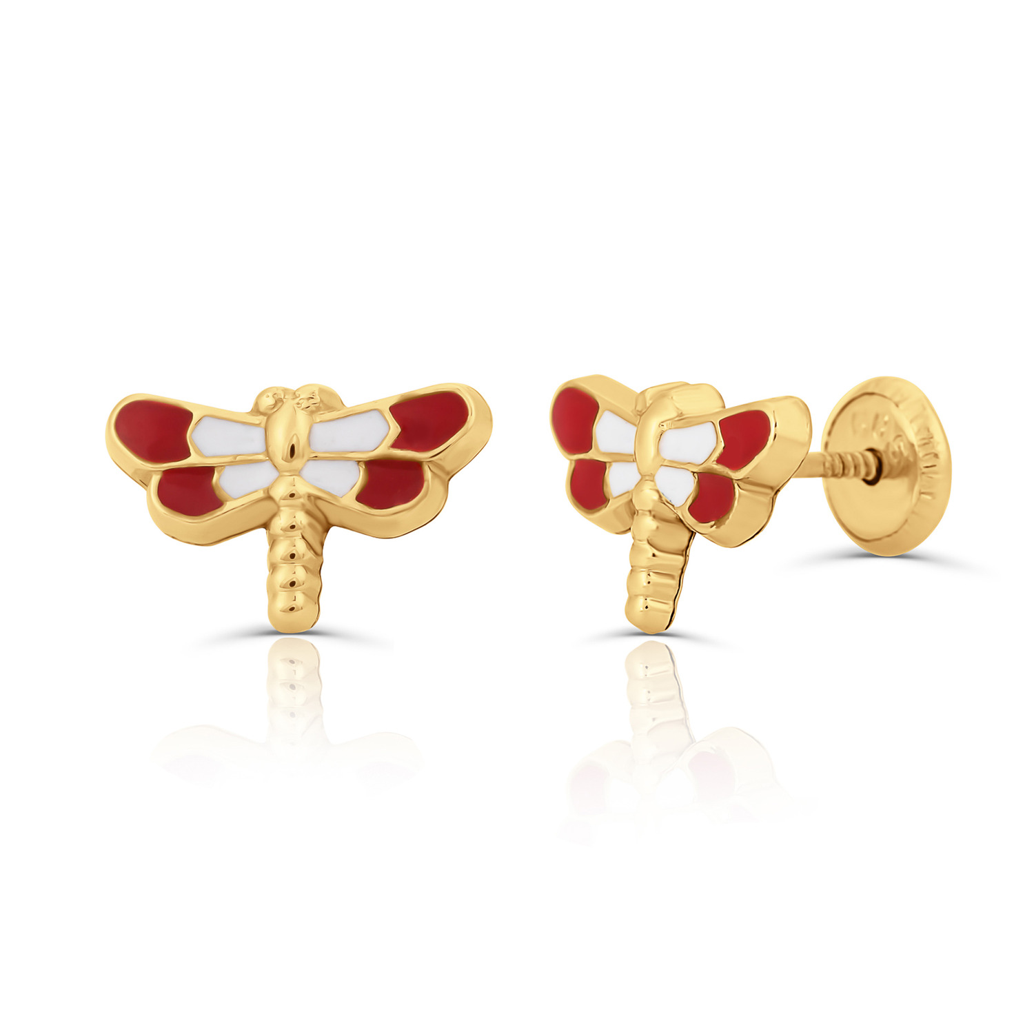 cercei-din-aur-14k-pentru-copii-dragonfly-white-red-137529-4