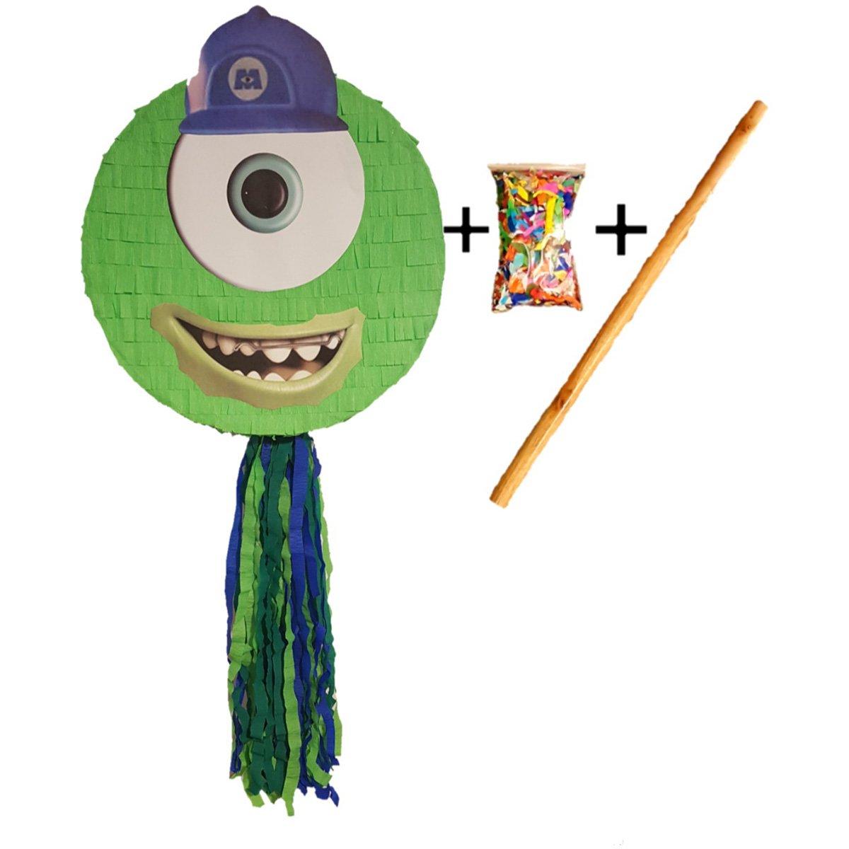 08-monstru_001_pinata_cu_bat_si_confetti_monstru_pinastar
