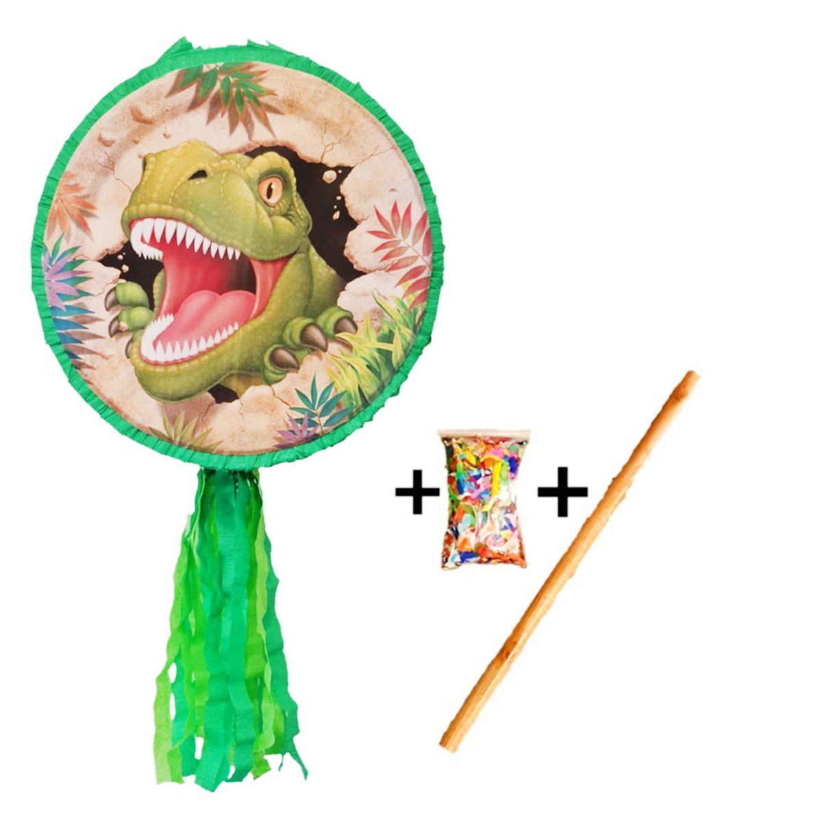 35-dinozaur_001_pinata_cu_bat_si_confetti_dinozaur_pinastar