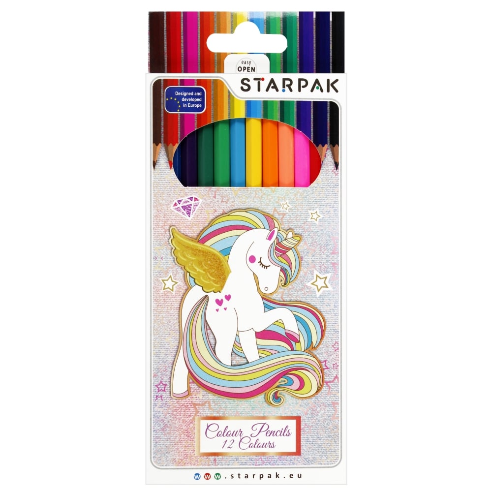 5904335837902_set_creioane_colorate_starpak_unicorn_12_culori_1_