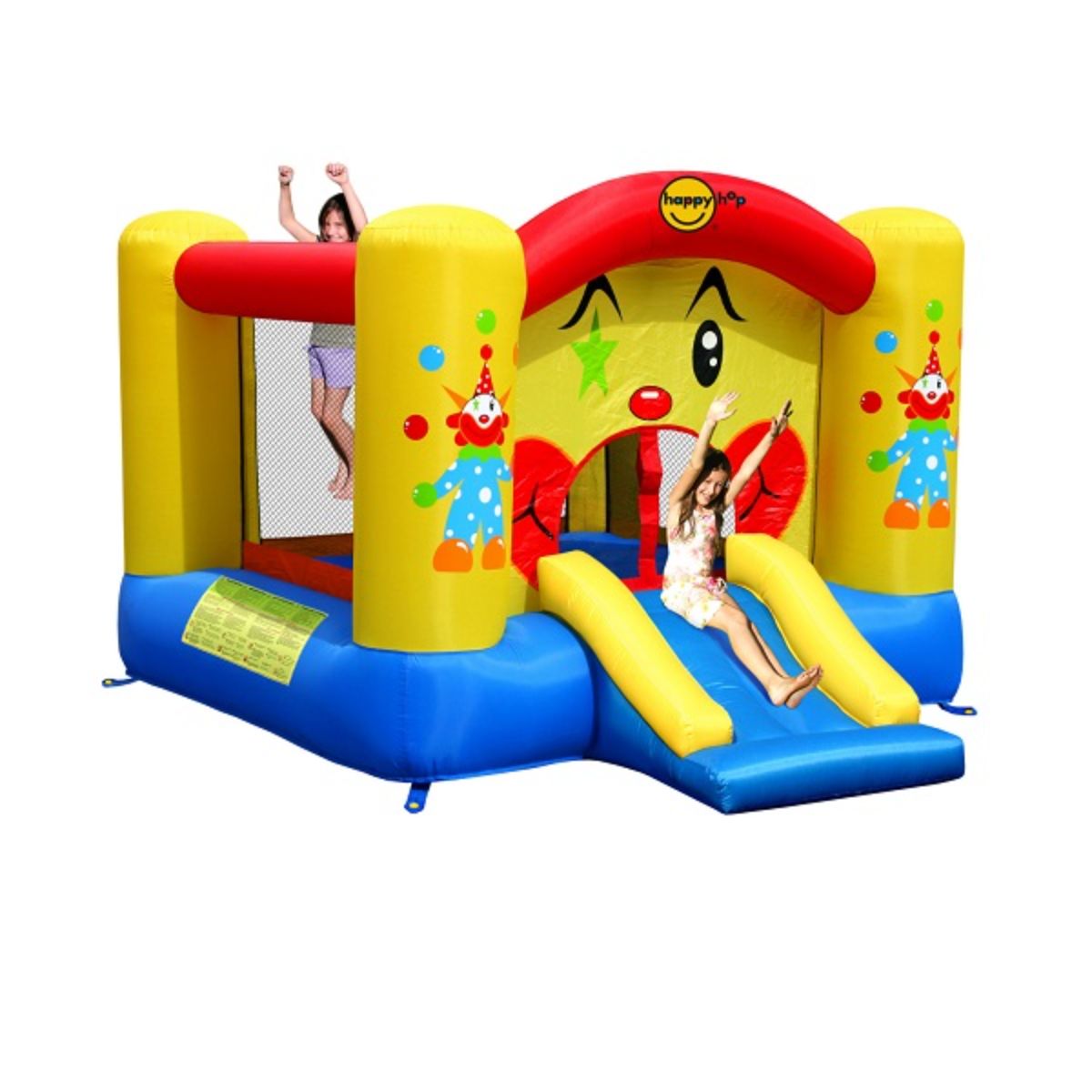 6933491992018_saltea_gonflabila_happy_hop_clovn_cu_tobogan_2_
