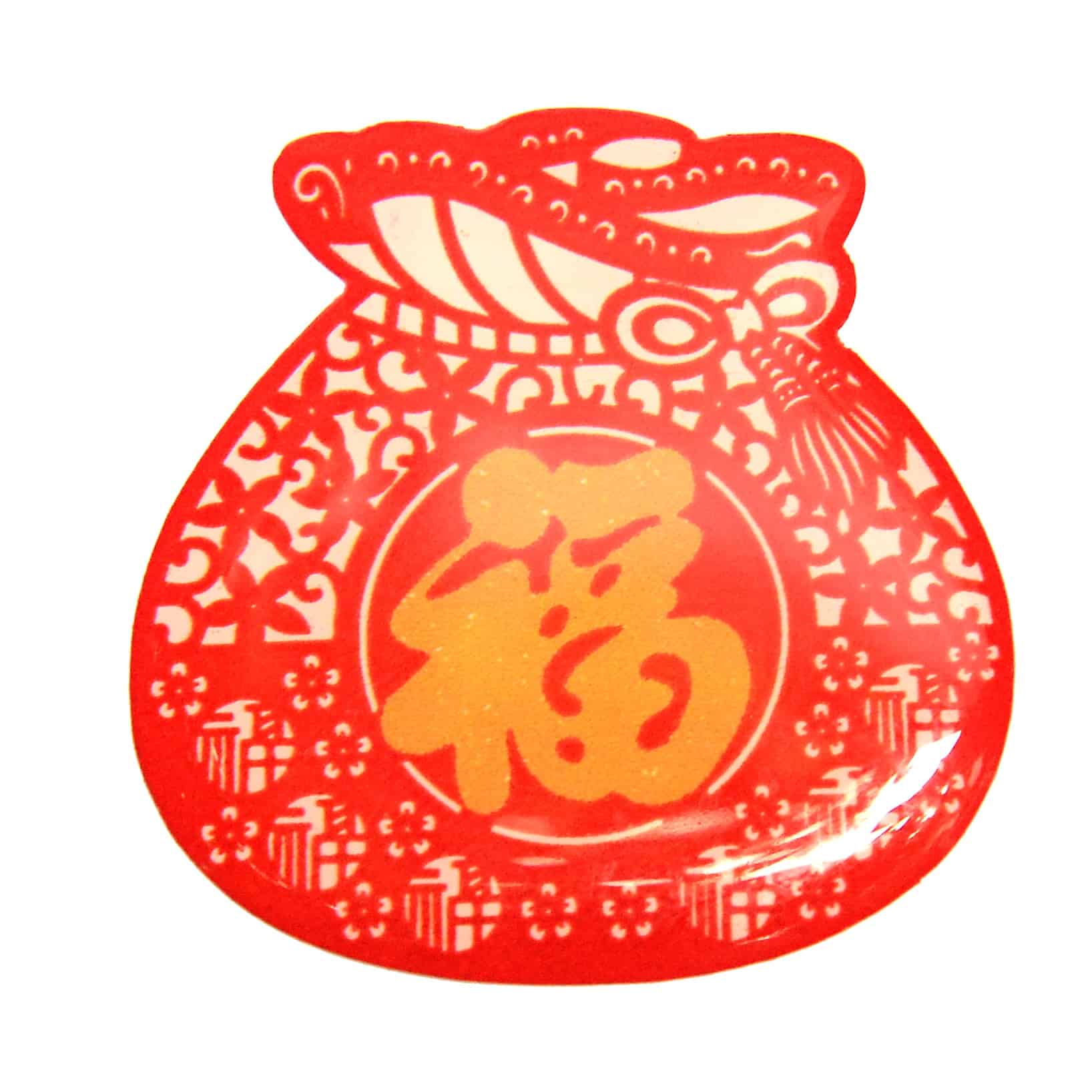 8012-Abtibild-stiker-3D-cu-simbolul-FUK-pe-sacul-abundentei-fata