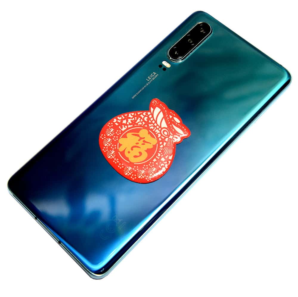 8012-Abtibild-stiker-3D-cu-simbolul-FUK-pe-sacul-abundentei-telefon-2