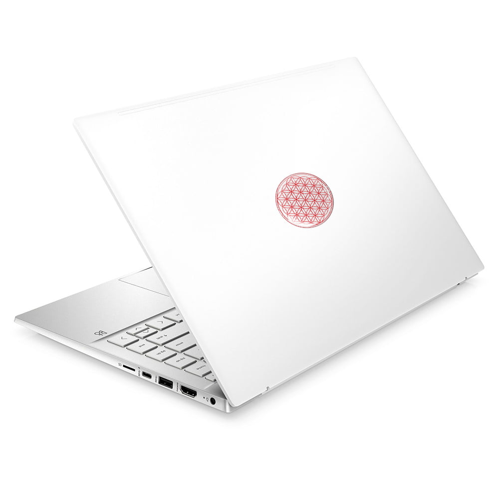 8099-Abtibild-stiker-3D-cu-Floarea-Vietii-Simbolul-vietii-rosu-laptop
