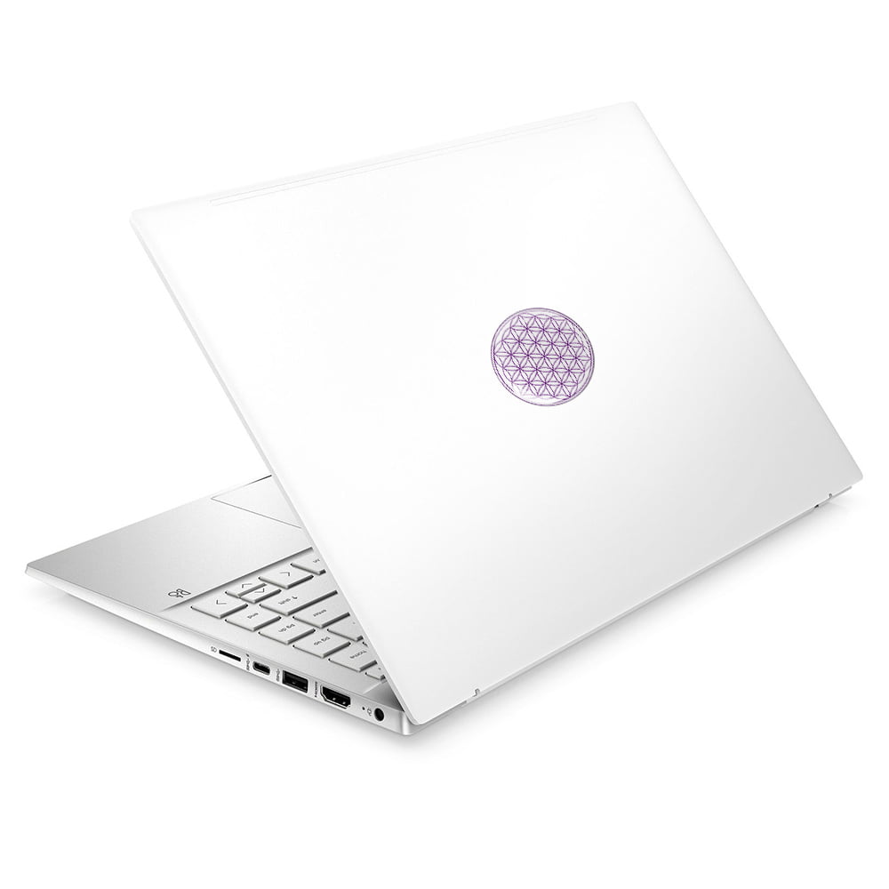 8100-Abtibild-stiker-3D-cu-Floarea-Vietii-Simbolul-vietii-violet-laptop