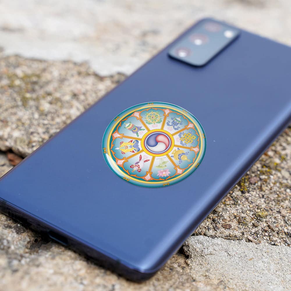 8109-Abtibild-stiker-3D-cu-cele-8-simboluri-tibetane-v1-telefon