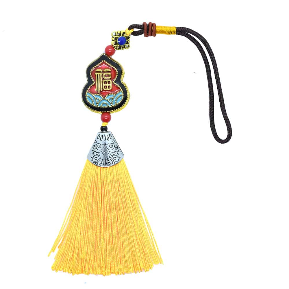 Amuleta-Wu-Lou-ulu-cu-nod-mistic-si-canaf-galben-1