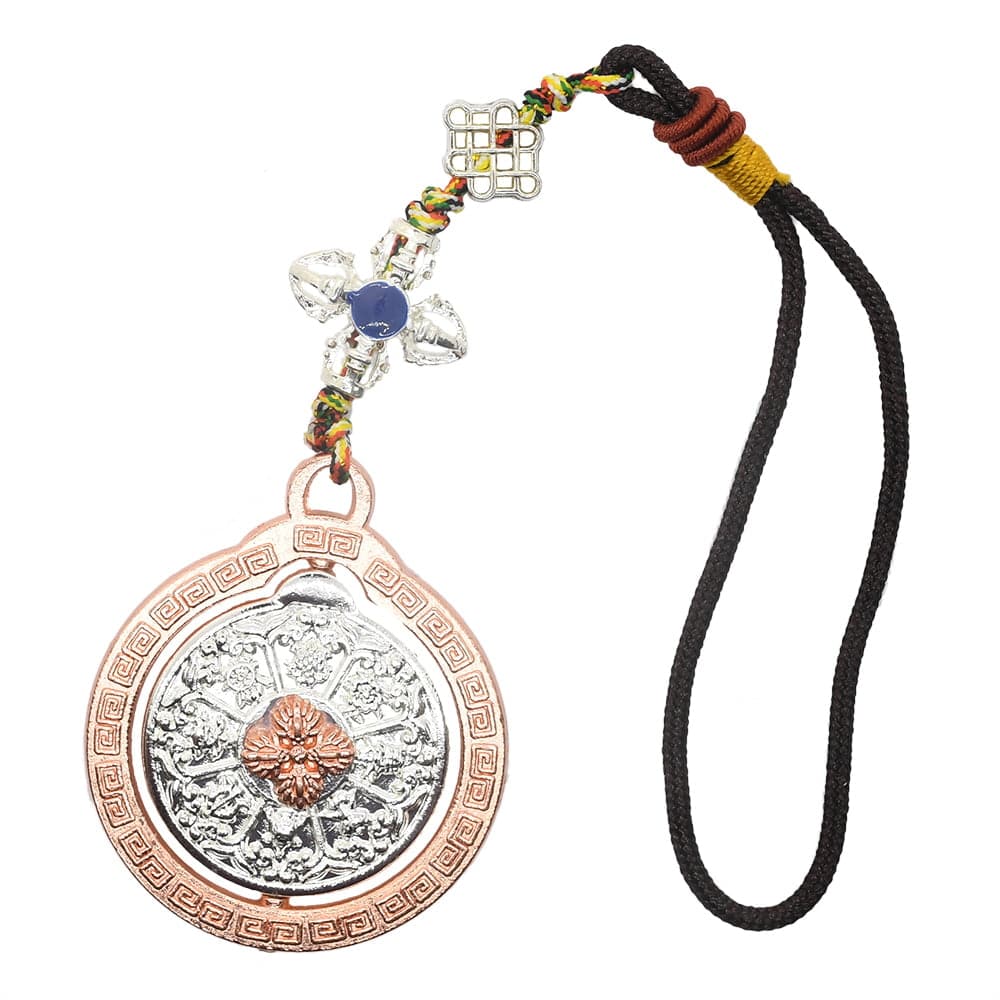 Amuleta-cu-cele-8-simboluri-tibetane-dubla-dorje-si-nodul-mistic-ROZ-2