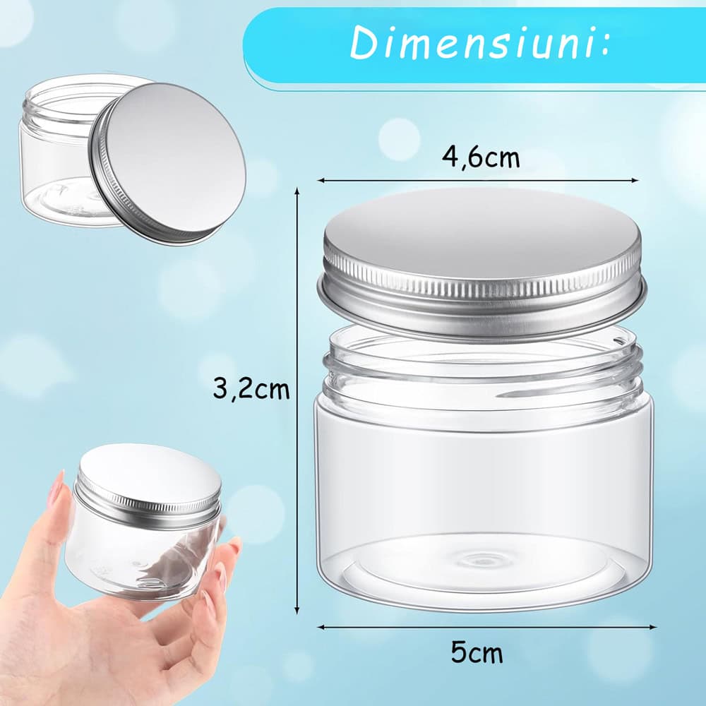 Borcan-rotund-transparent-din-plastic-cu-capac-aluminiu-30ml-craftup.ro_