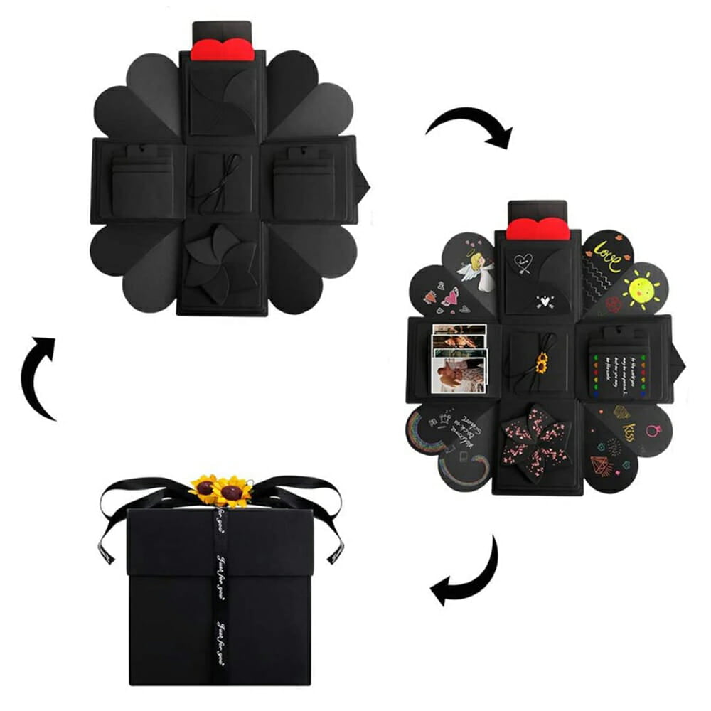 Cutie-foto-exploziva-patrata-Explosion-Box-negru-1