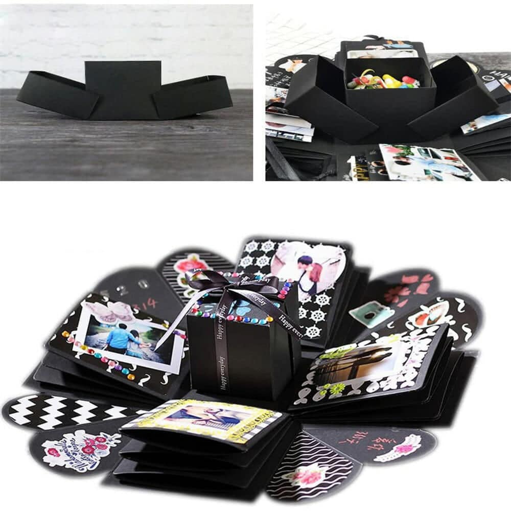 Cutie-foto-exploziva-patrata-Explosion-Box-negru-4
