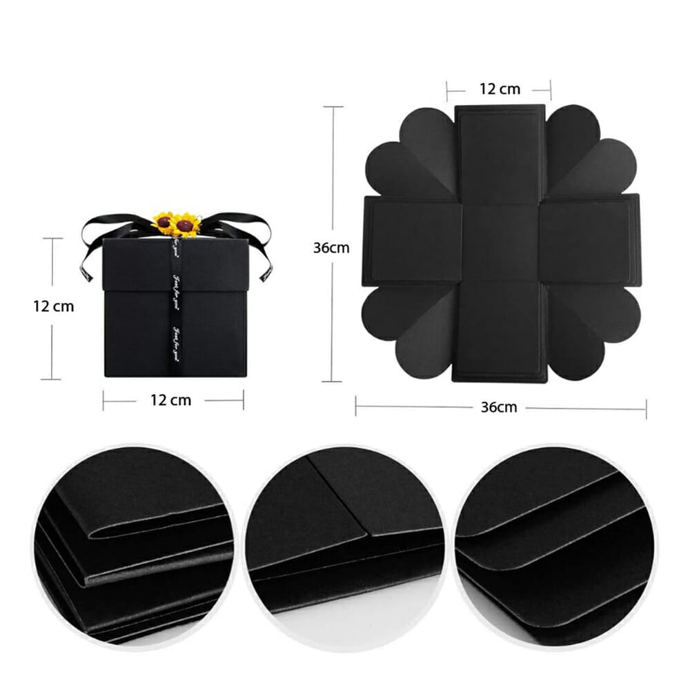 Cutie-foto-exploziva-patrata-Explosion-Box-negru-5