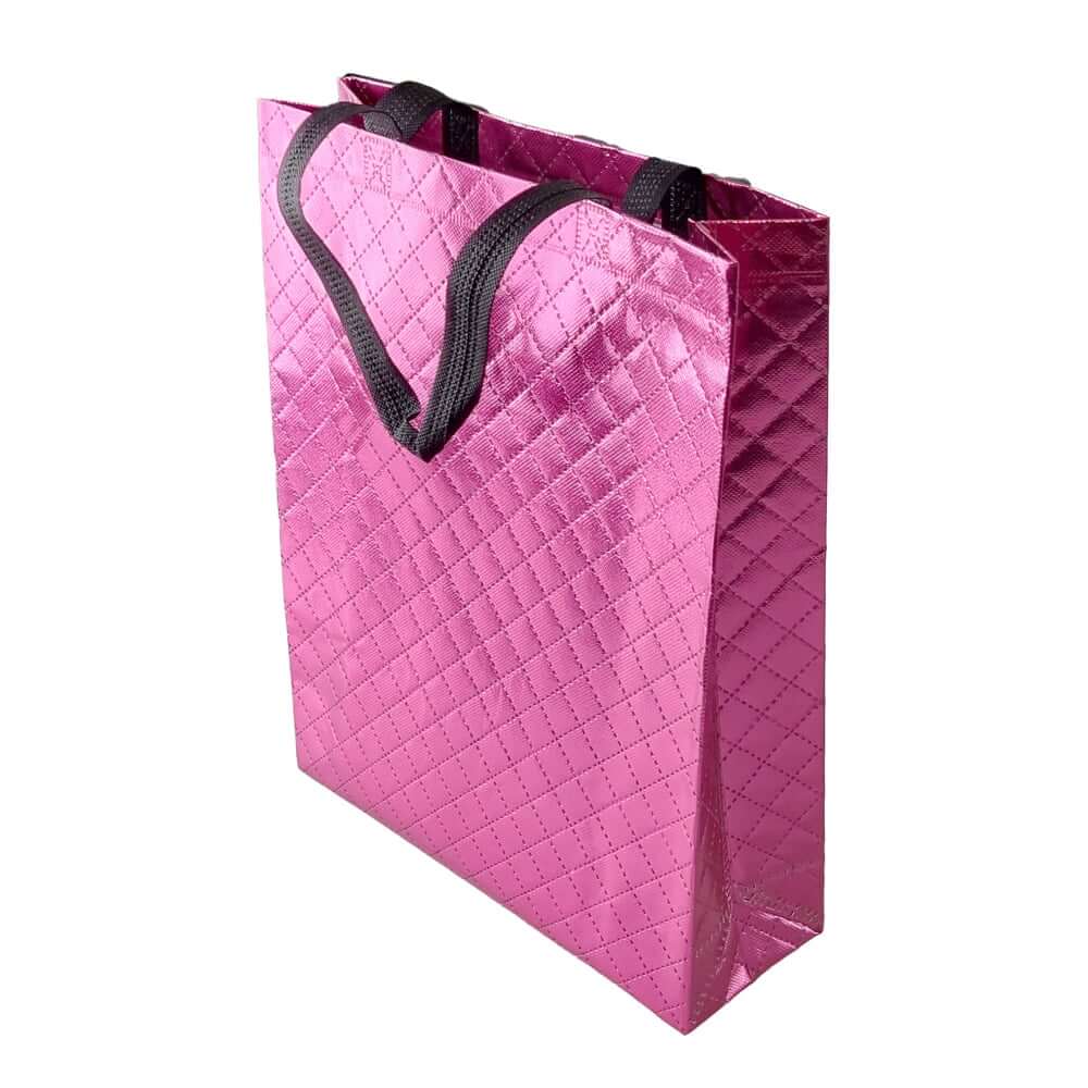 Geanta-lucioasa-non-woven-cu-tesatura-romb-30x36cm-mov-2-craftup.ro_