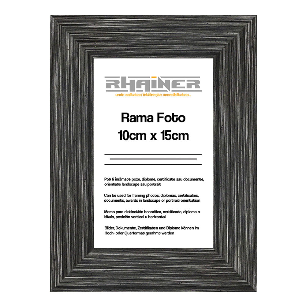 Rama-foto-10x15cm-Madrid-antracit-1