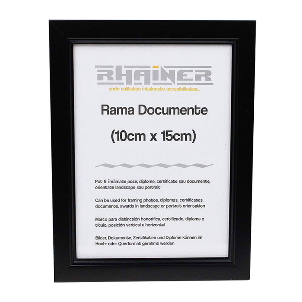 Rama-foto-10x15cm-Madrid-negru-1