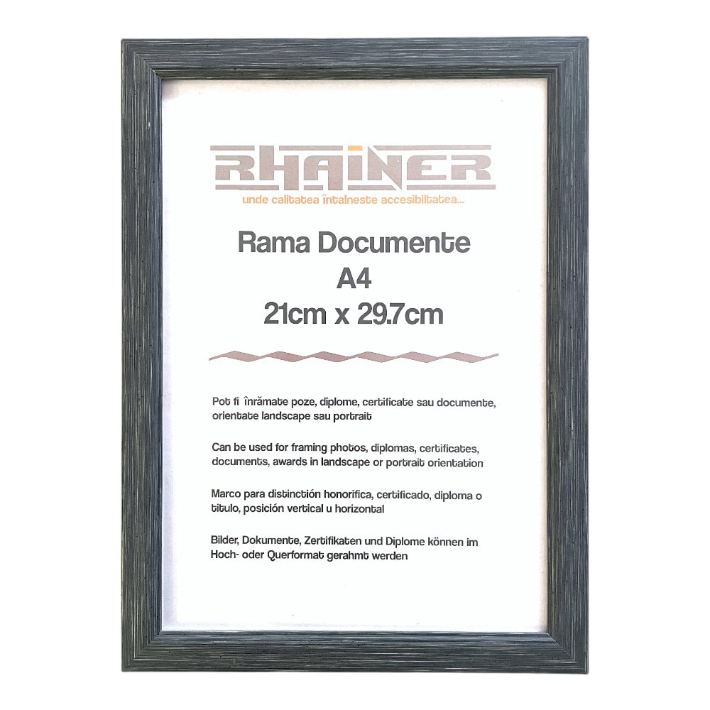 Rama-foto-A4-Madrid-antracit-1-craftup.ro_