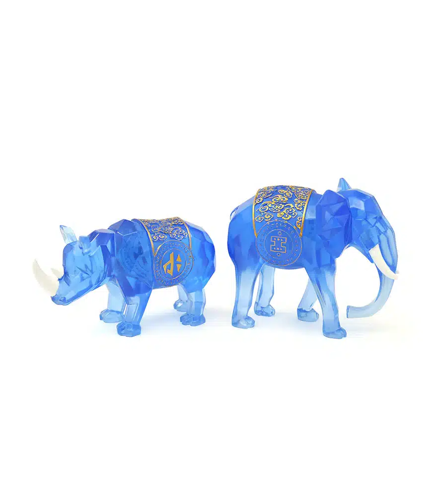 STATUETE-CU-ELEFANT-REGAL-SI-RINOCER-COSMIC-2023-2