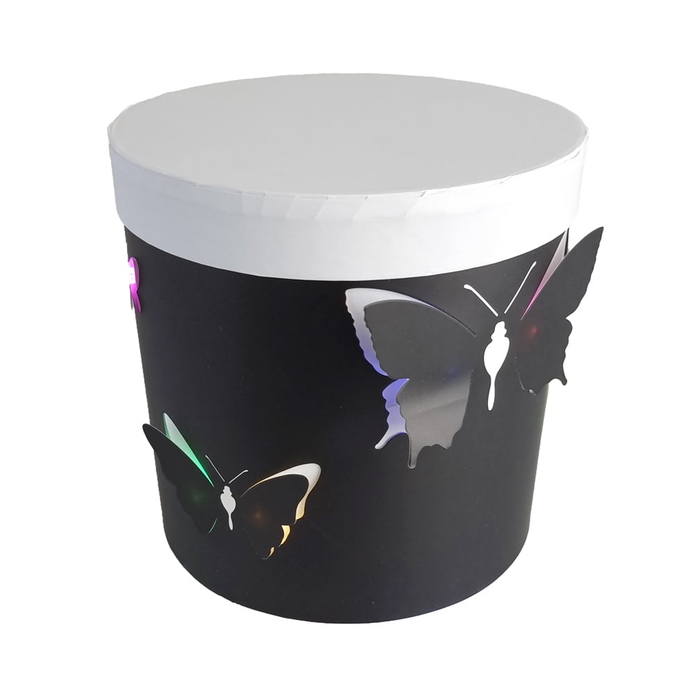 Set-2-cutii-rotunde-cu-fluturi-si-lumini-negru-2-craftup.ro_