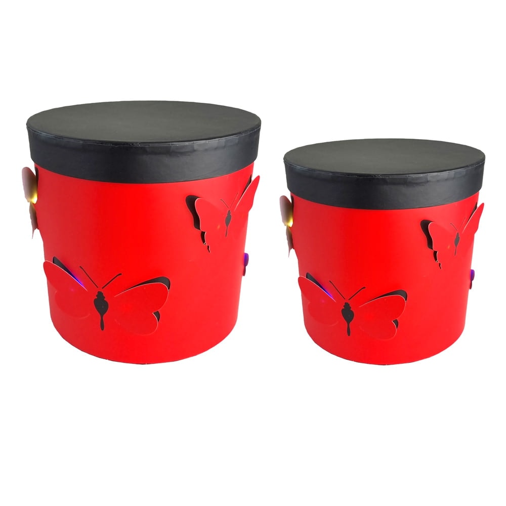 Set-2-cutii-rotunde-cu-fluturi-si-lumini-rosu-1-craftup.ro_