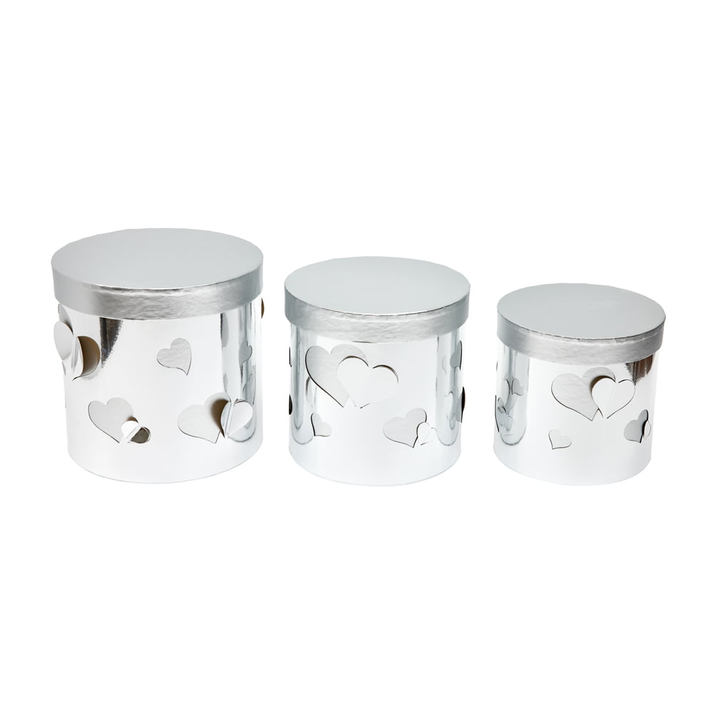 Set-3-cutii-rotunde-lucioase-cu-inimi-argintiu-4-craftup.ro_