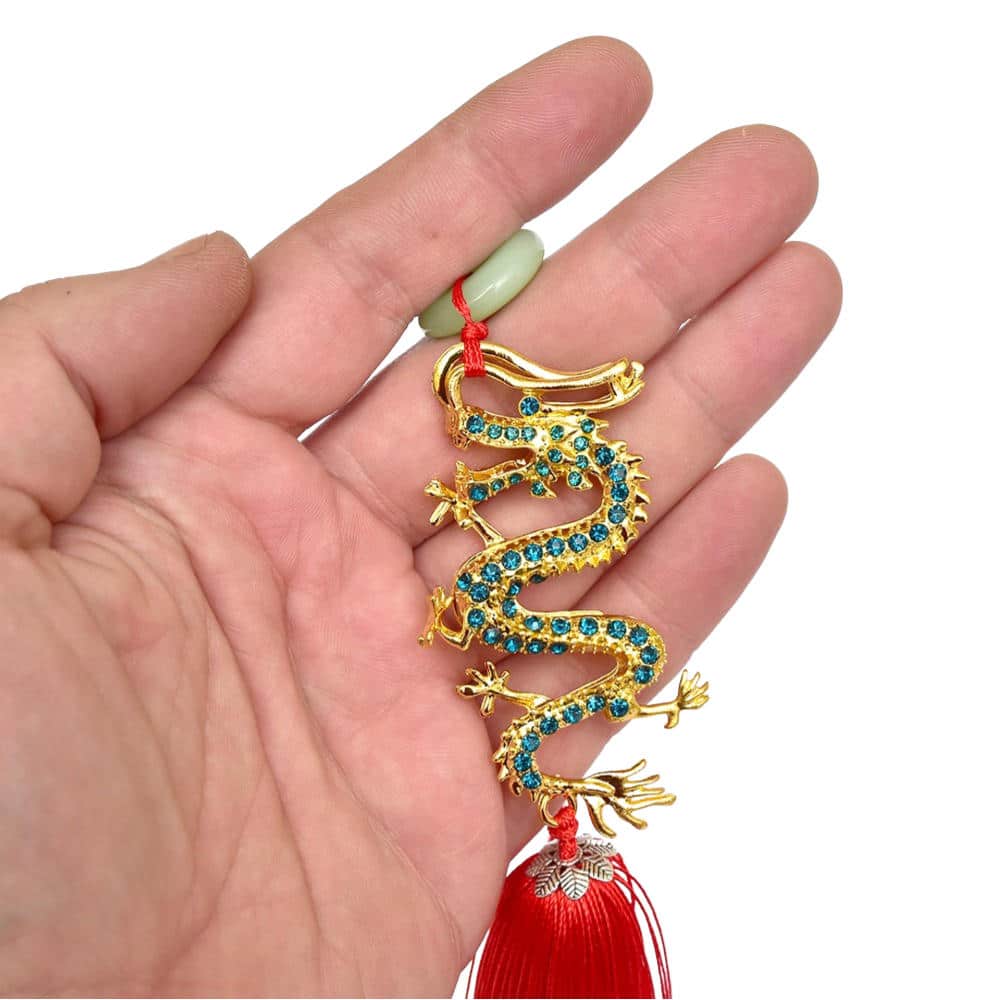amuleta-cu-dragon-cu-pietre-albastre