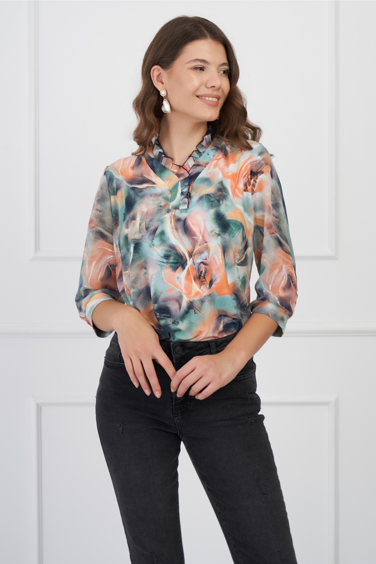 bluza-dora-verde-mint-cu-imprimeu-orange-1319642-1068575-4