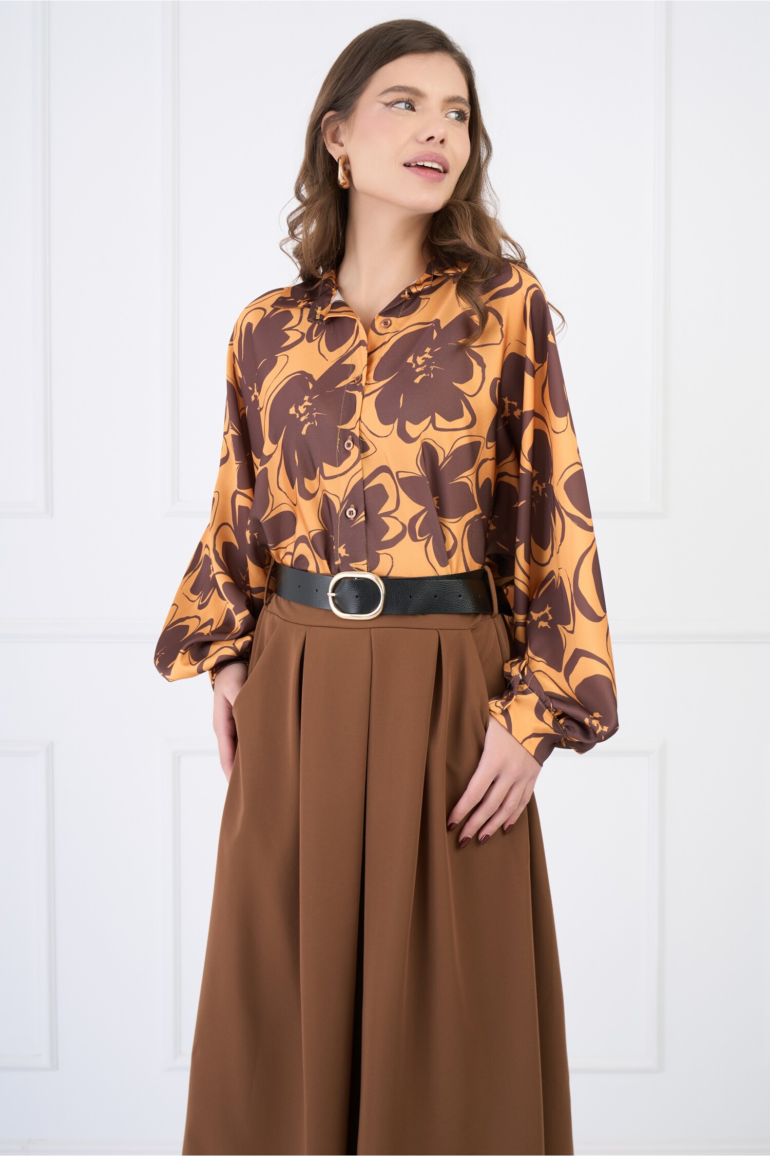 camasa-din-satin-galben-mustar-cu-imprimeu-maro-1332170-1080362-4