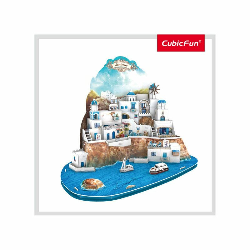 cubic-fun-puzzle-3d-insula-santorini-nivel-complex-129-piese-1960046-4