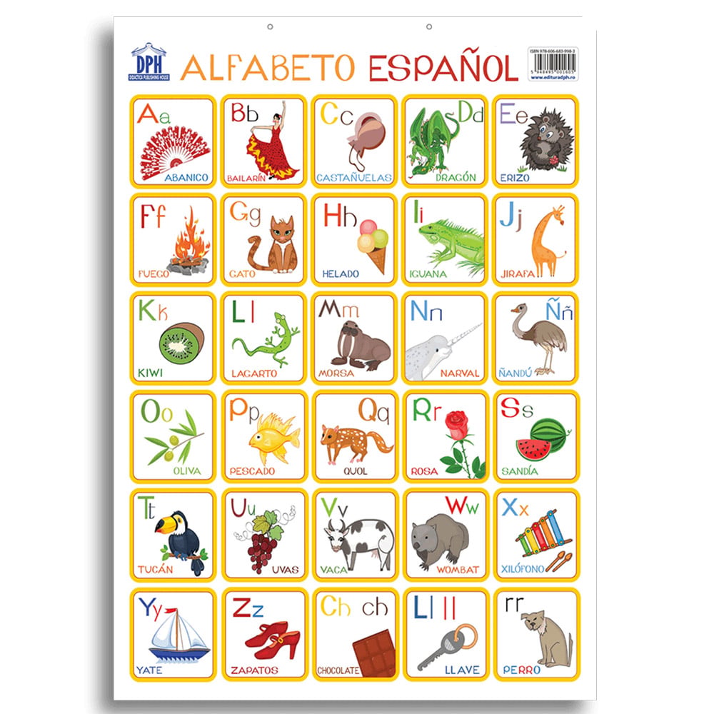 dph1605_001w_plansa_editura_dph_alfabetul_ilustrat_al_limbii_spaniole