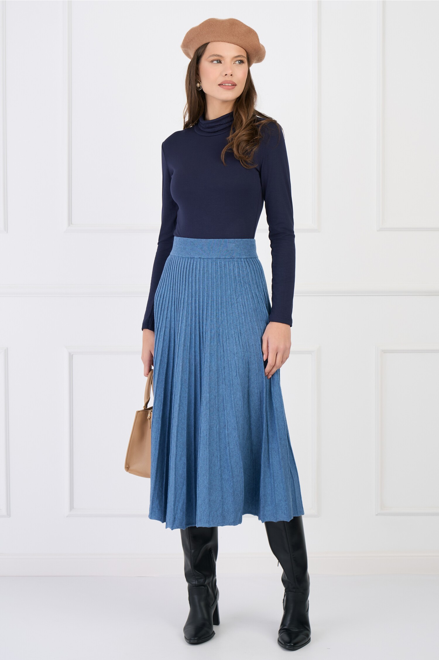 fusta-casual-midi-din-tricot-reiat-bleu-cu-elastic-in-talie-1336856-1083449-4