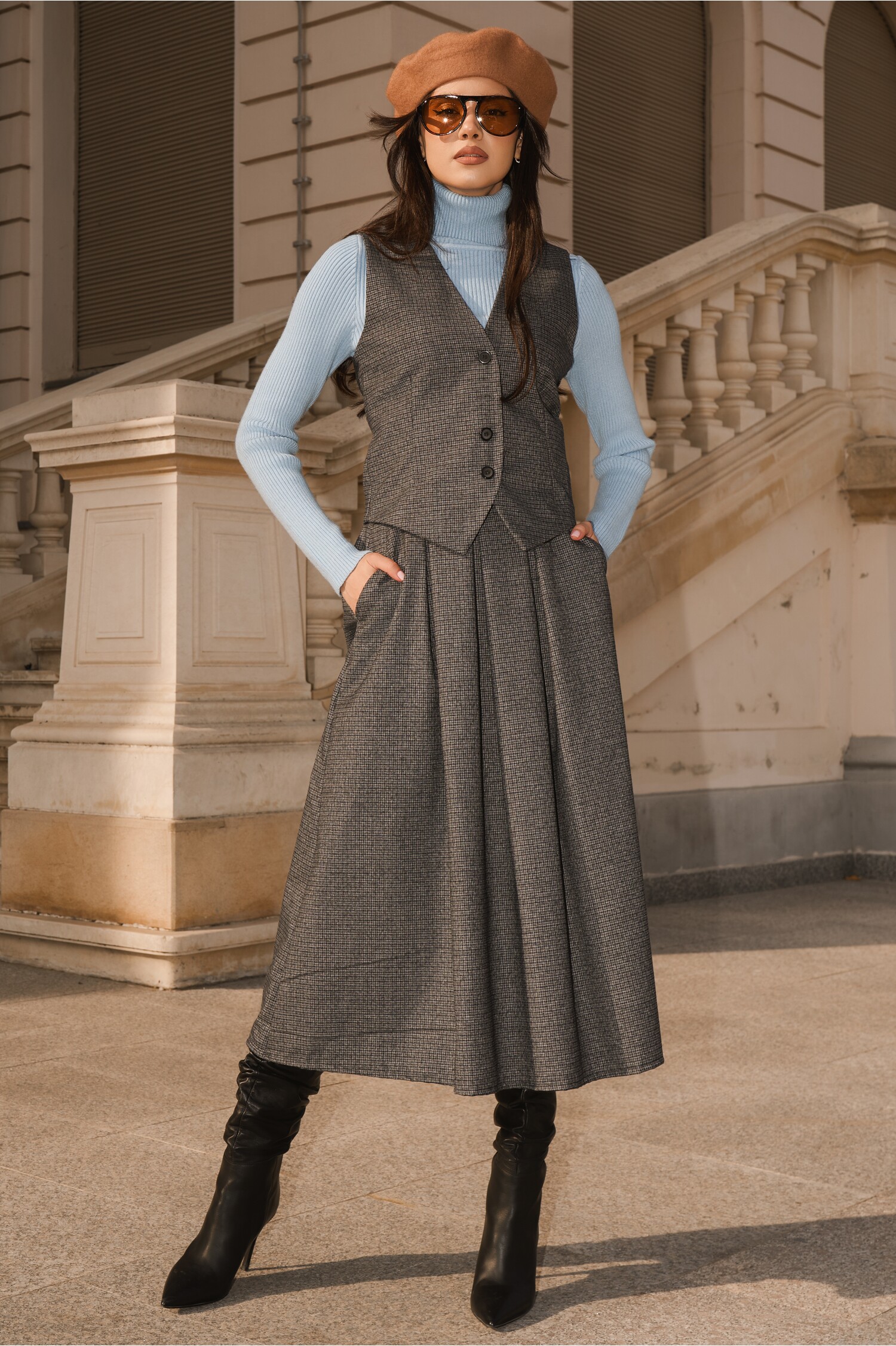 fusta-din-stofa-bleumarin-midi-cu-pliuri-si-curea-in-talie-1330364-1084382-4