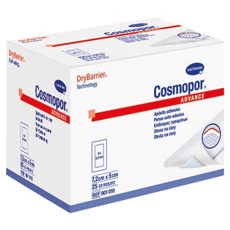 hartmann-cosmopor-advance-plasturi-15x8cm-x-25buc