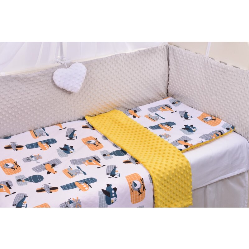 lenjerie-2-piese-model-elicoptere-si-plus-galben-2084885-4