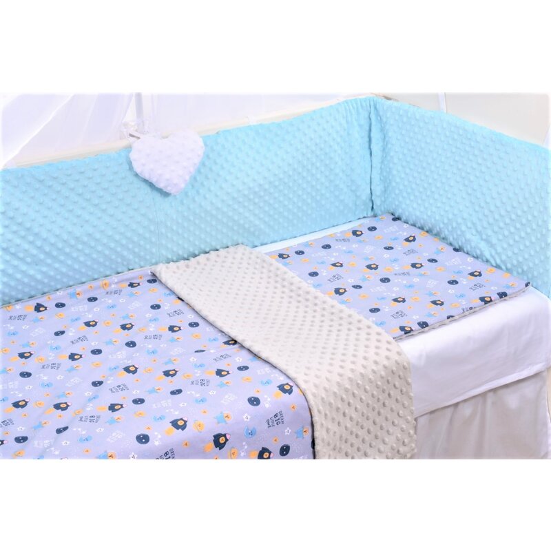 lenjerie-3-piese-patut-120x60-cm-model-astronauti-si-plus-gri-2085563-4