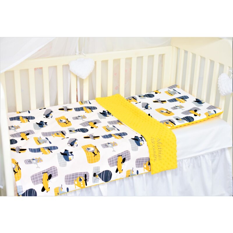 lenjerie-3-piese-patut-140x70-cm-model-elicoptere-si-plus-galben-2085095-4