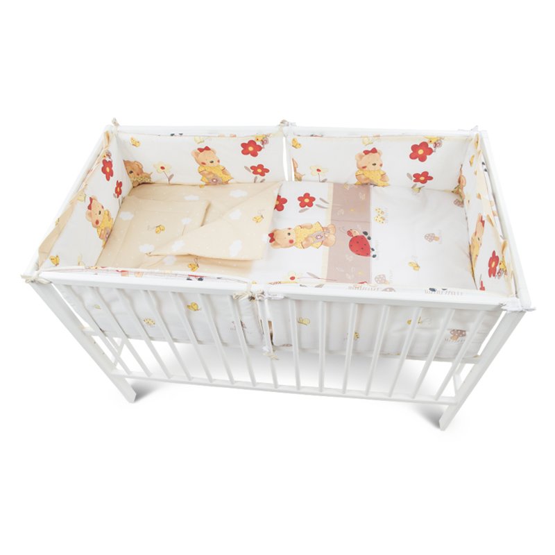 lenjerie-mykids-teddy-gradina-maro-4-1-piese-120x60-740216-4