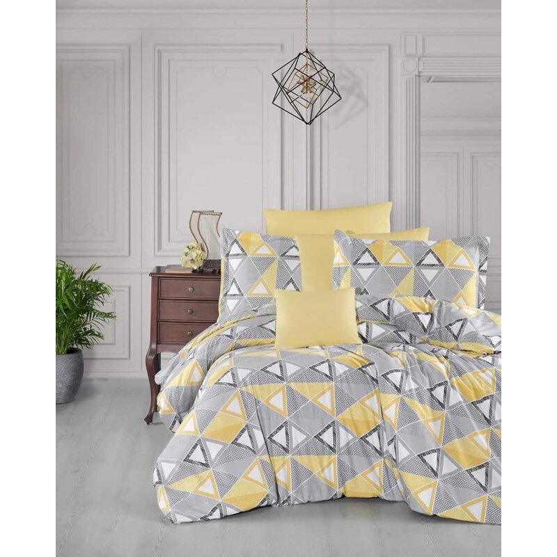 lenjerie-pat-bumbac-model-forme-geometrice-cu-galben-2082545-4
