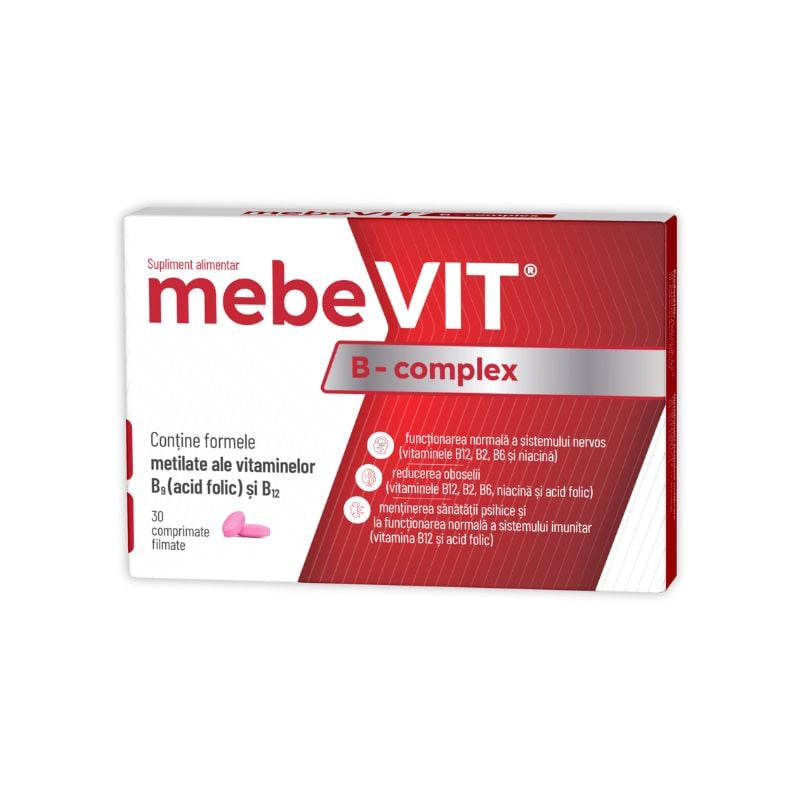 mebevit-b-complex-30-comprimate-zdrovit