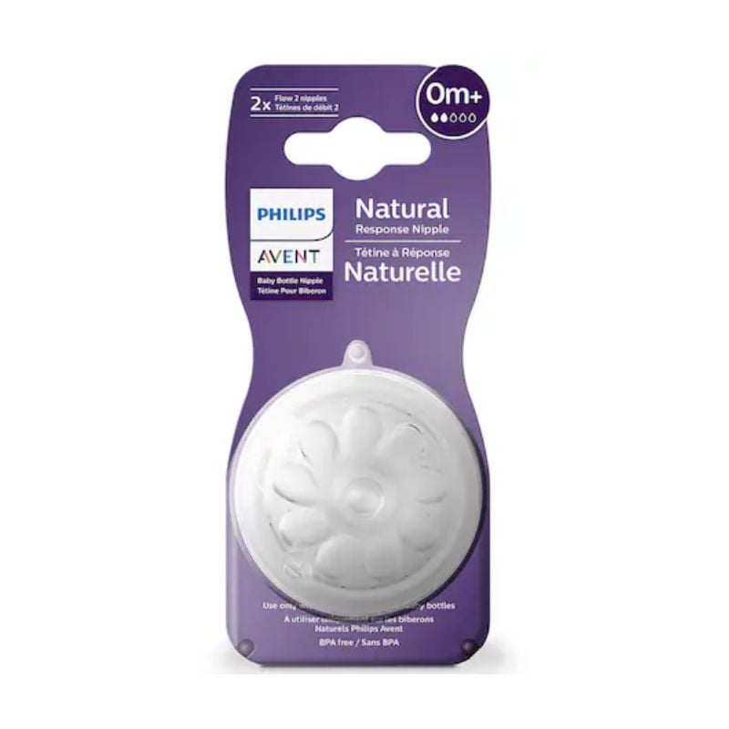 philips-avent-tetina-natural-response-cu-debit-pentru-nou-nascut