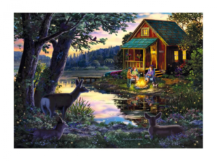 puzzle-din-lemn-evening-at-the-lakehouse-200-piese-091070