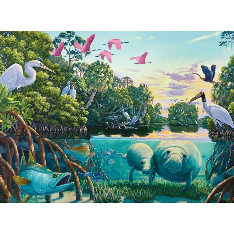 puzzle-lamantini-500-piese-1959506-4