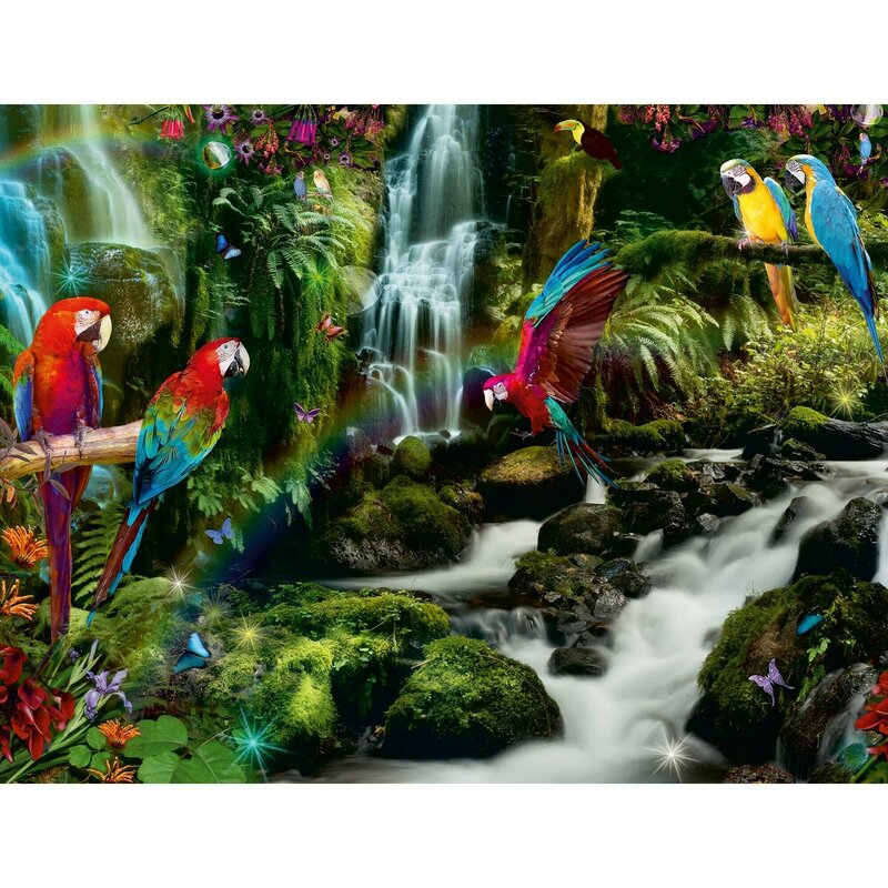 puzzle-papagali-in-jungla-2000-piese-1956617-4