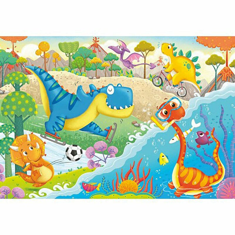 puzzle-prietenii-mei-dinozaurii-2x12-piese-1957652-4
