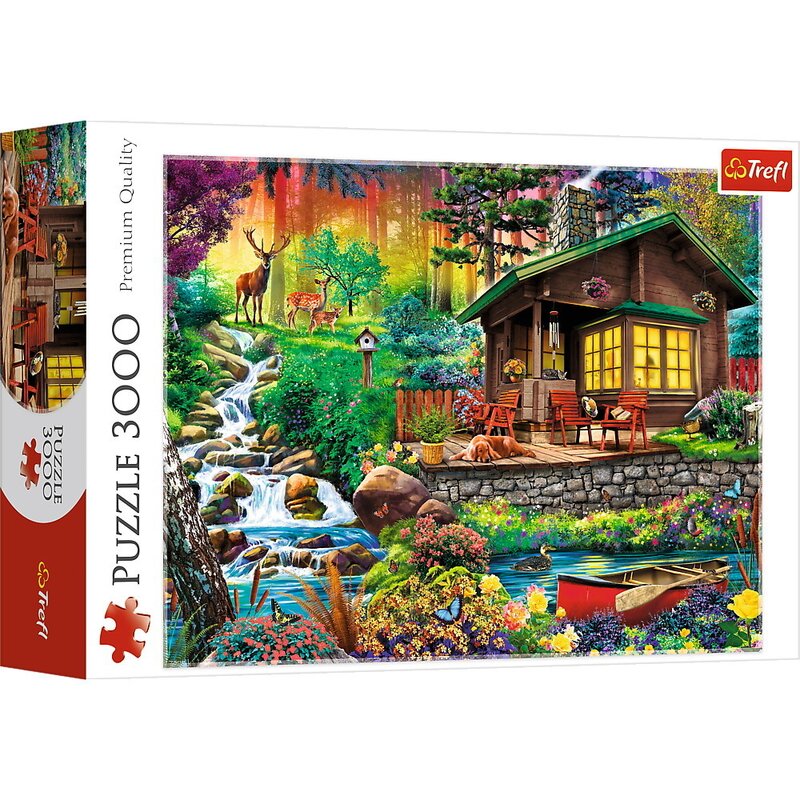 puzzle-trefl-3000-cabana-din-padure-2030453-4