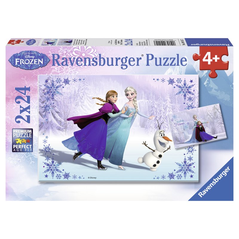 ravensburger-puzzle-frozen-surori-pentru-totdeauna-2x24-piese-130110-4