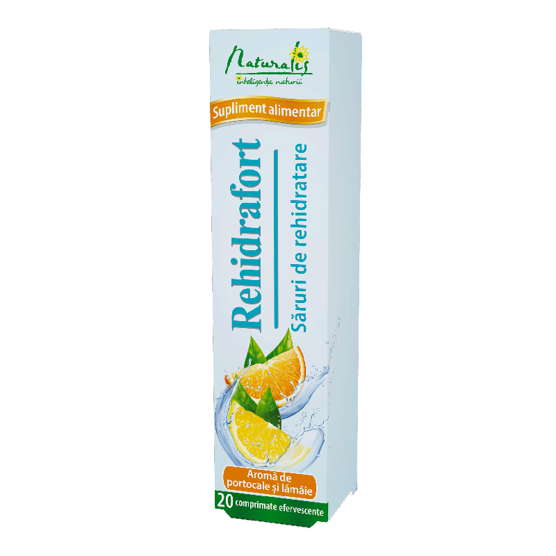 rehidrafort-portocala-lamaie-20-comprimate-efervescente-naturalis