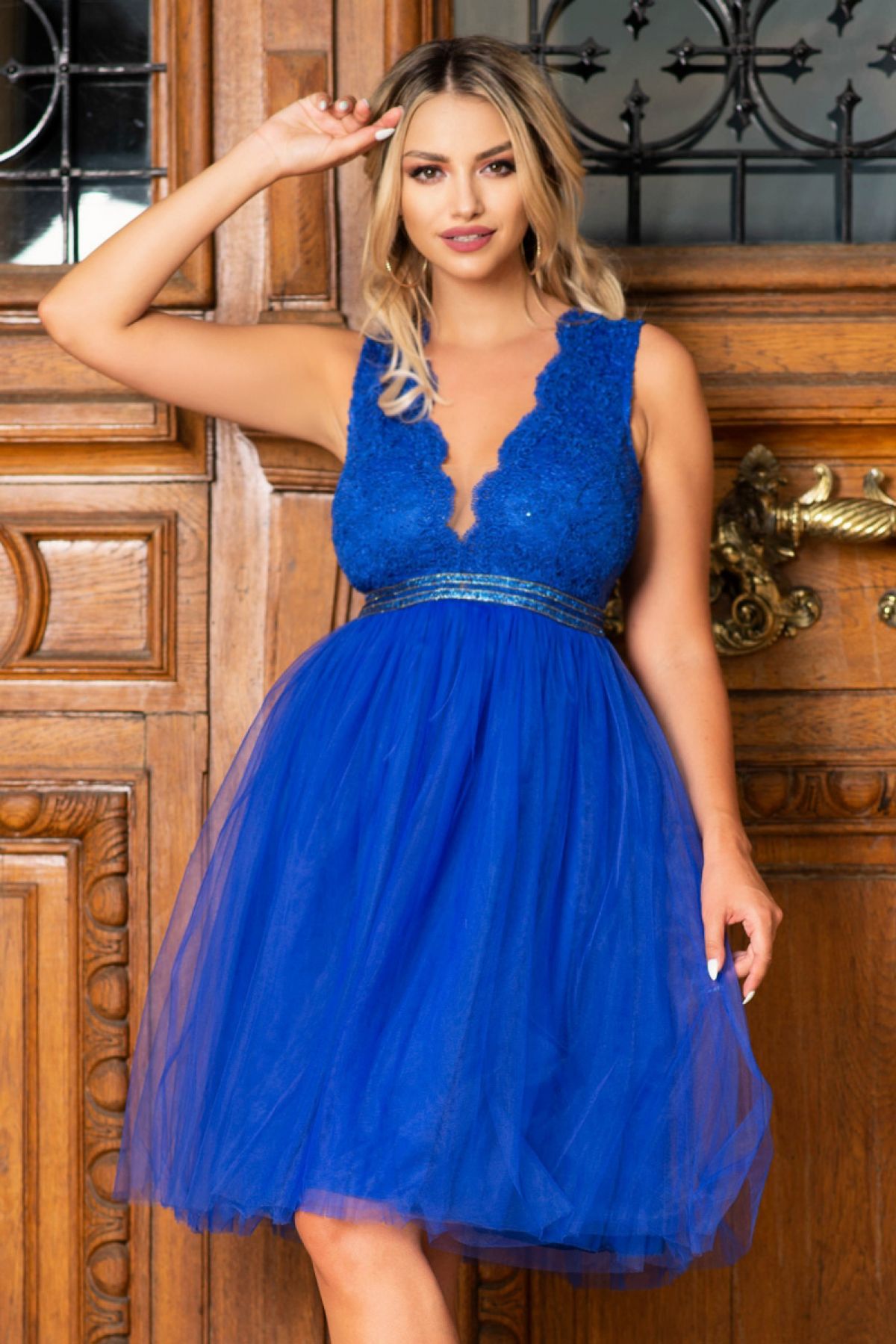 rochie-albastru-electric-baby-doll-47183